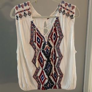 Free People Embellished Top